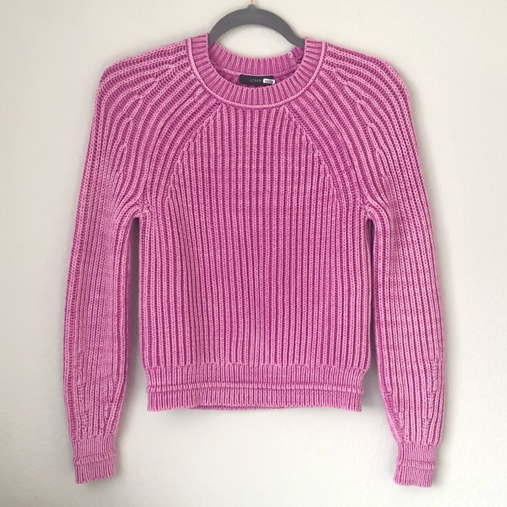 \J. Crew\• NWOT Garment-Washed Crewneck Sweater